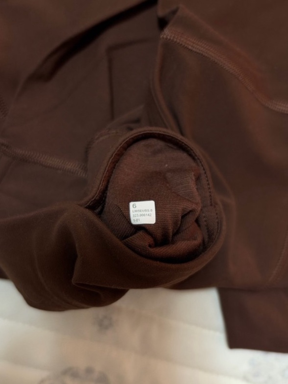 Lululemon Align High Rise Mini Flare Pant Brown - Size 6 - Picture 3 of 5